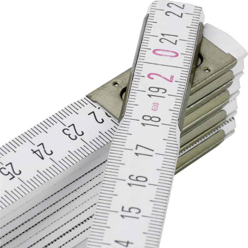 Wooden Stabila Folding Ruler Black and White London