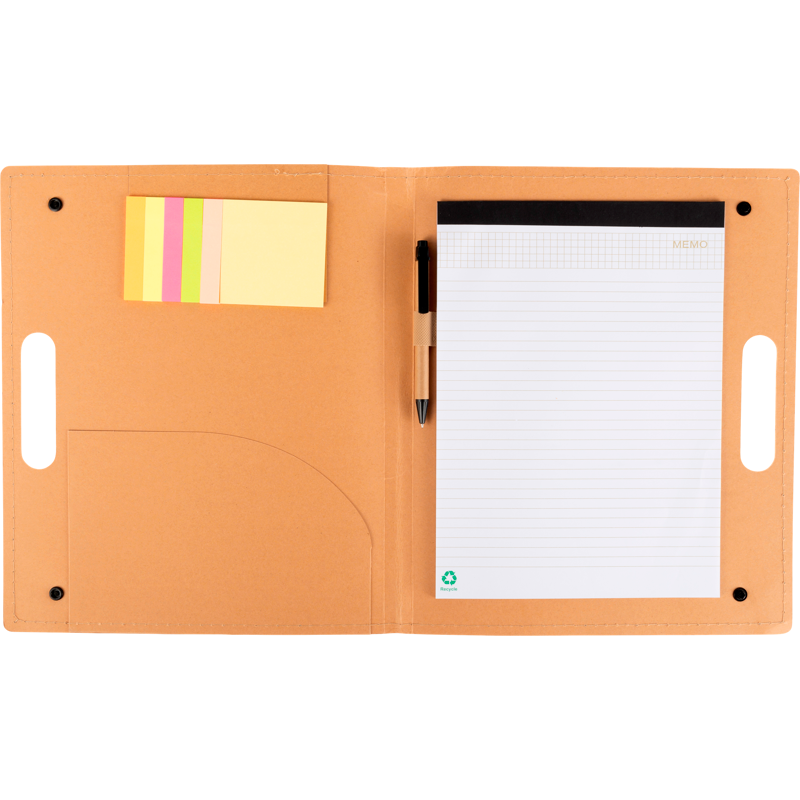 Cardboard Writing Folder  Black and White London