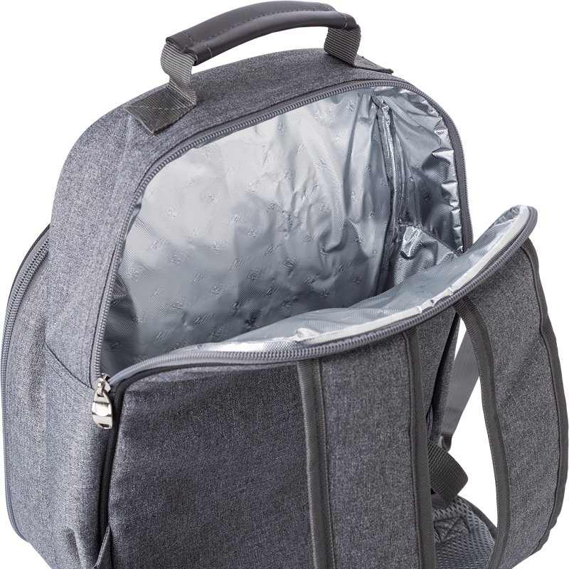 Picnic Cooler Bag Black and White London