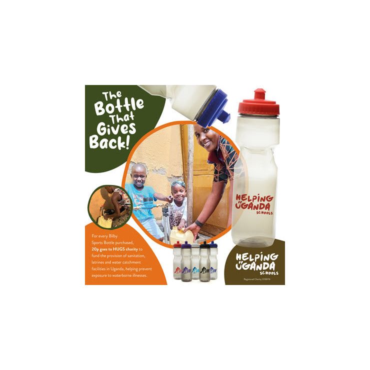 Bilby Bottle Sports Bottles Black and White London