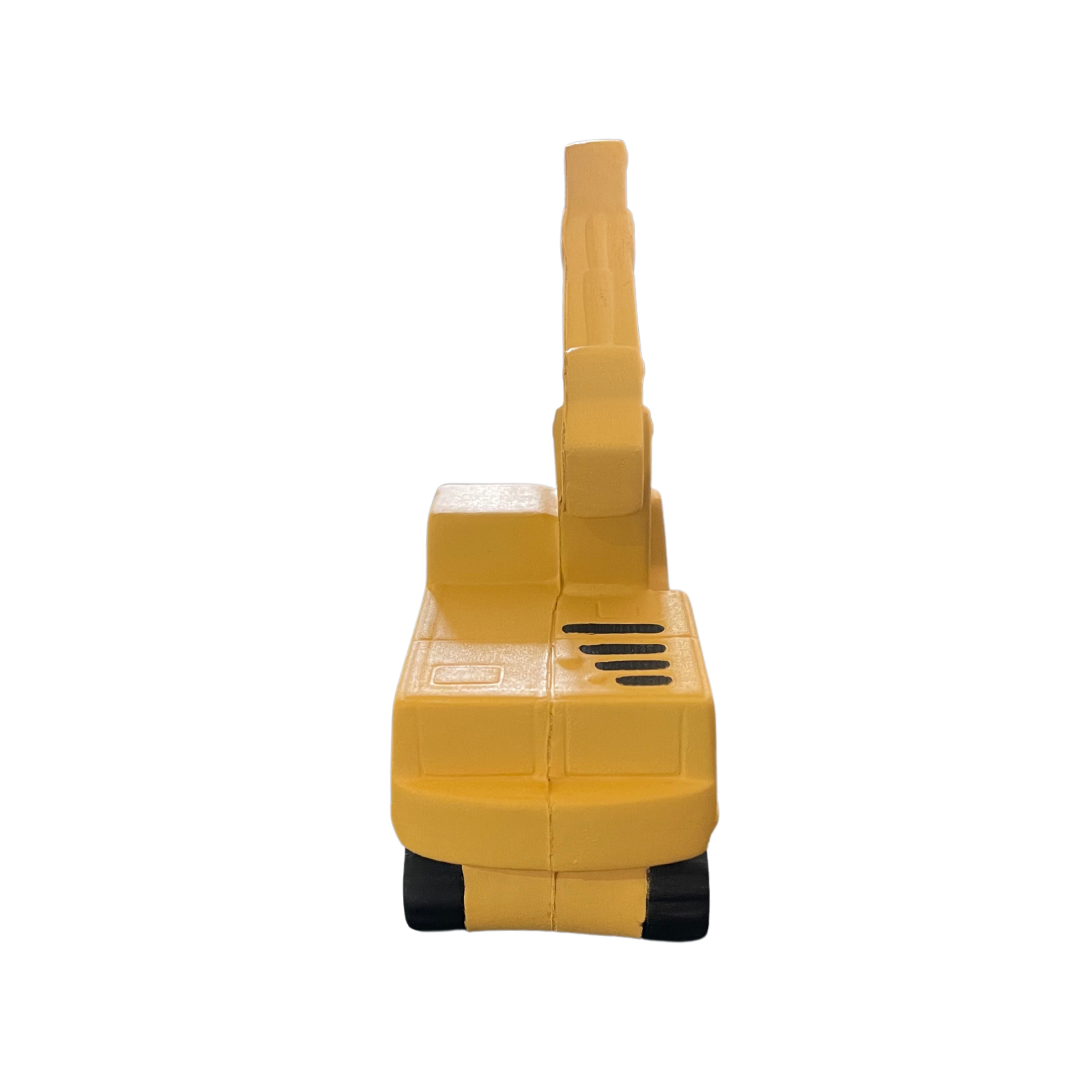 Excavator Shaped Stress Toy Black and White London