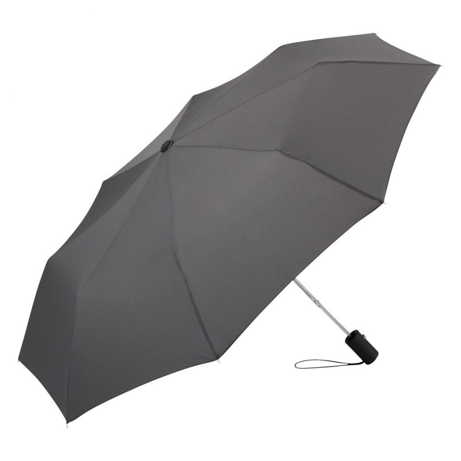 FARE Automatic Storm Proof Mini Foldable Telescopic Umbrella  Black and White London