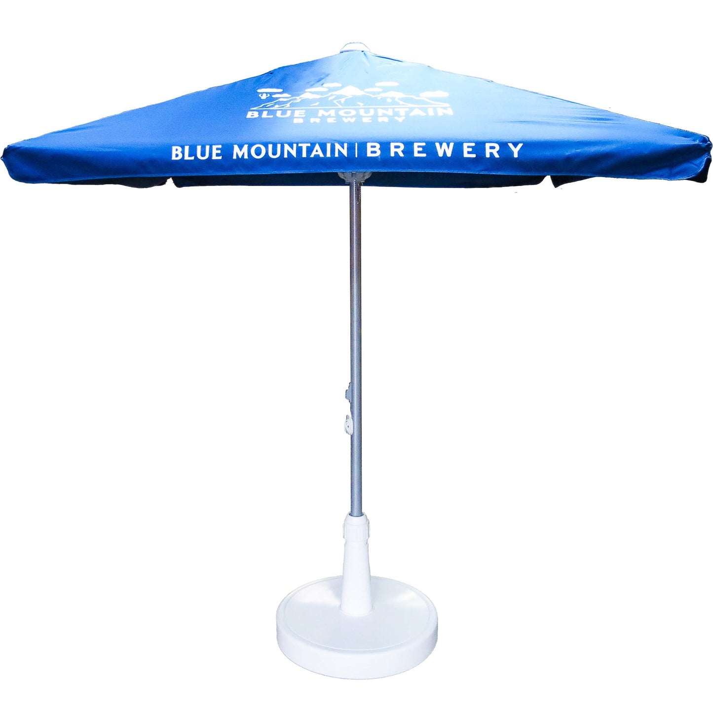 2m Square Aluminium Custom Parasol Parasols Black and White London®