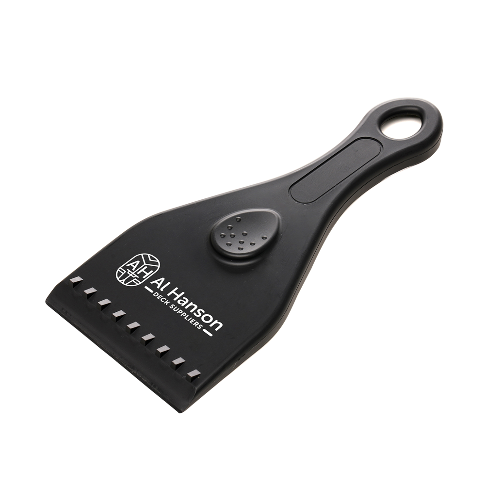Made in Britain Recycled Ice Scraper Black and White London