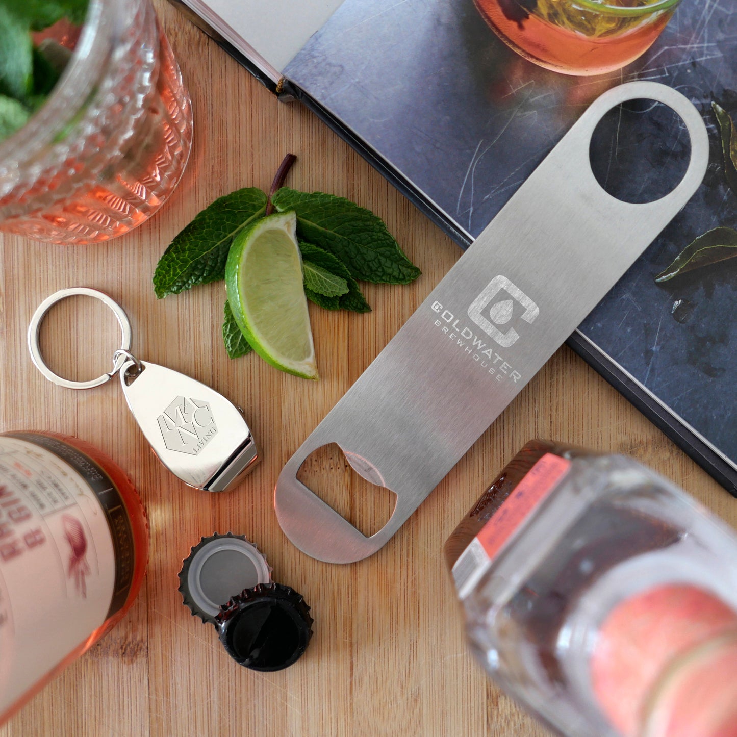 Boston Metal Bottle Opener Bottle Openers Black and White London