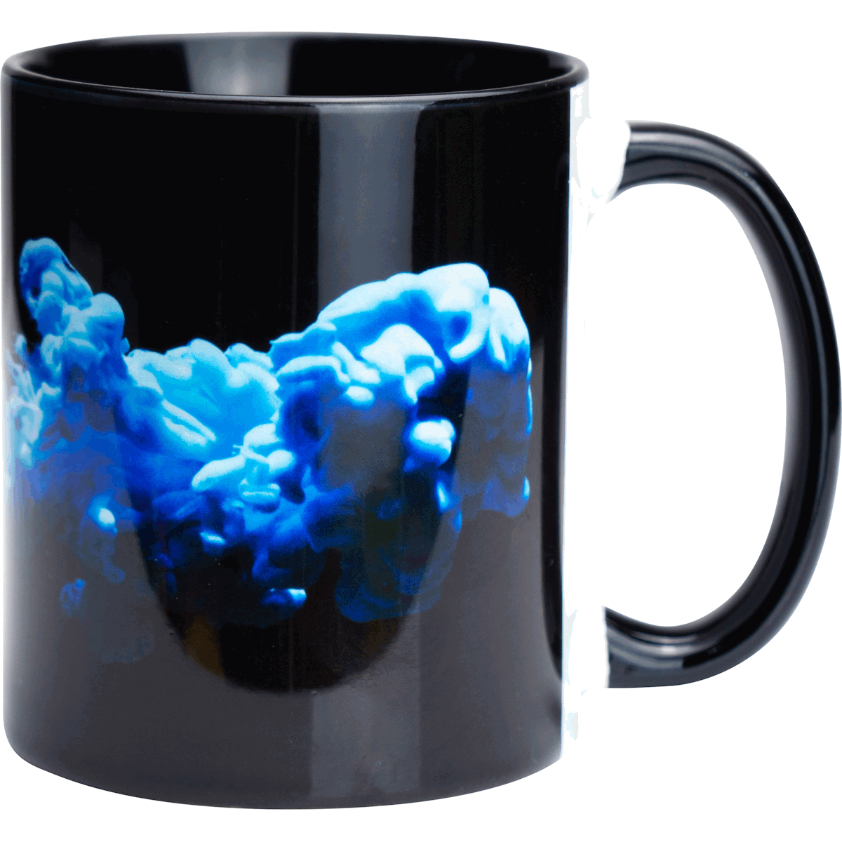 Two-Tone Full Colour Mug Black Dye Sublimation Black and White London