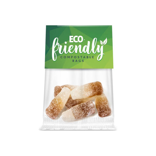 Eco Info Card with Fizzy Cola Bottles 20g    