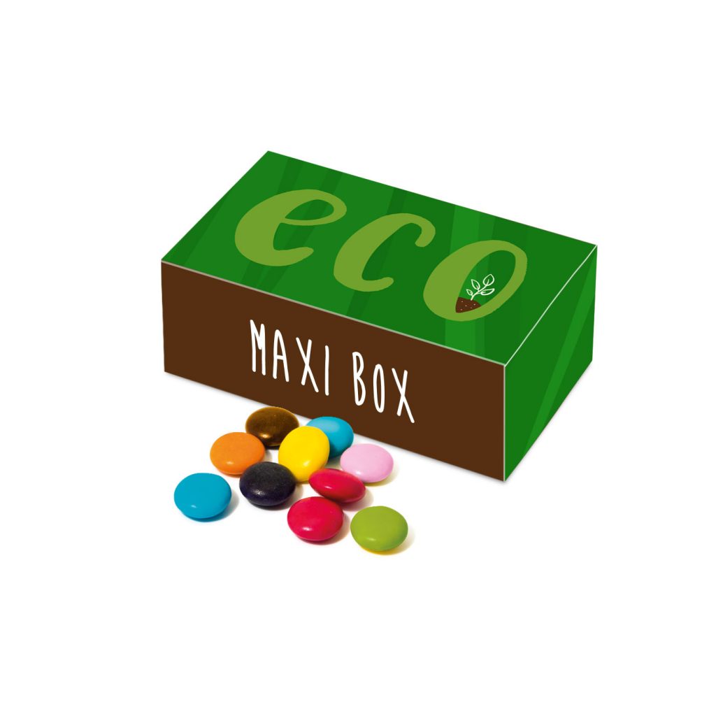 Eco Maxi Box with Beanies Black and White London