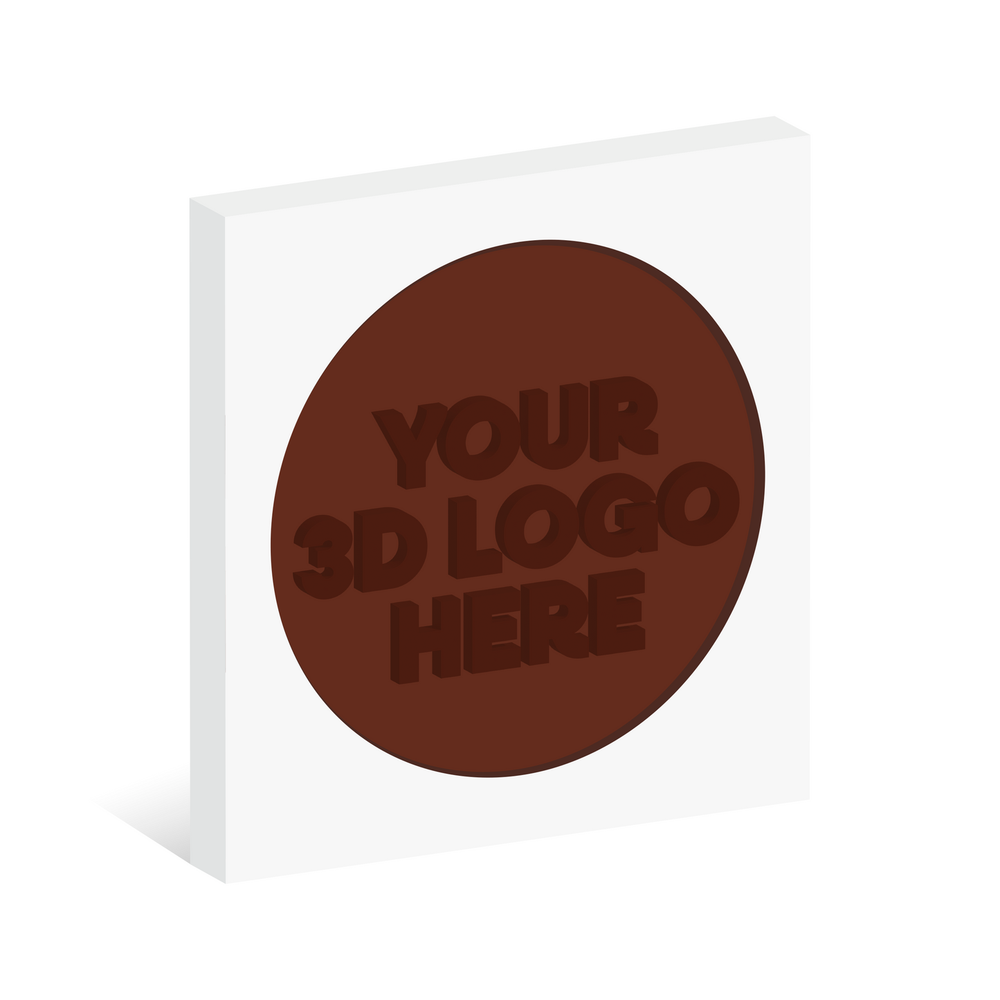 World Cup 2026 3D Bespoke Milk Chocolate Disc Football Themed Black and White London