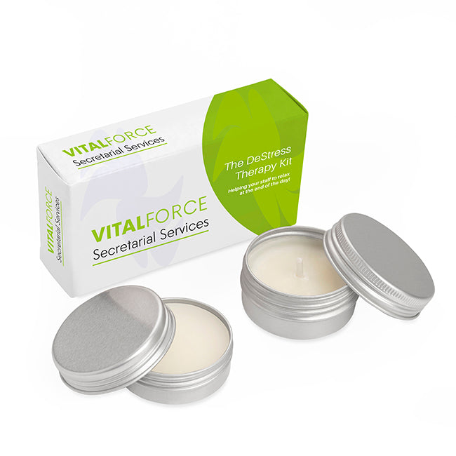 x2 Piece De-Stress Therapy Set in a Printed Box Health & Beauty Black and White London