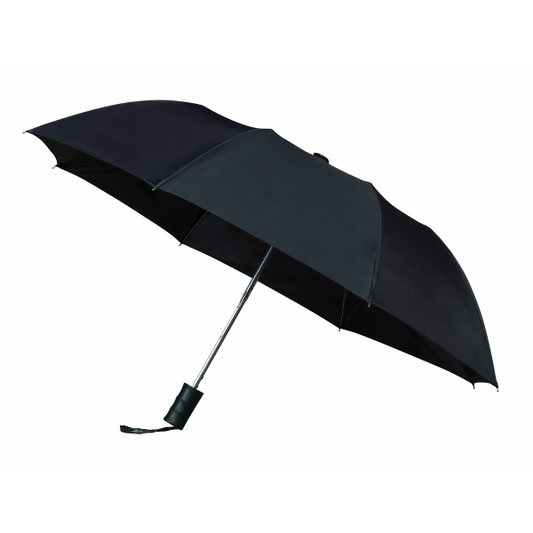 Automatic Telescopic Foldable Umbrella  Black and White London