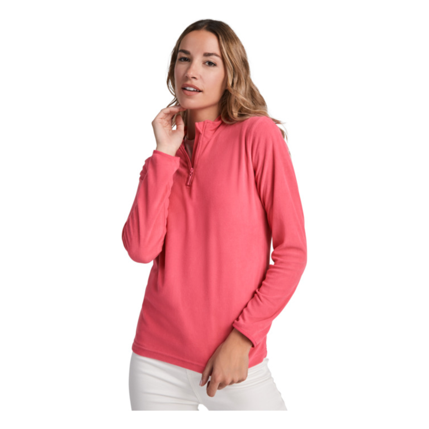 Himalaya Men's / Women's Quarter Zip Fleece Jacket Black and White London