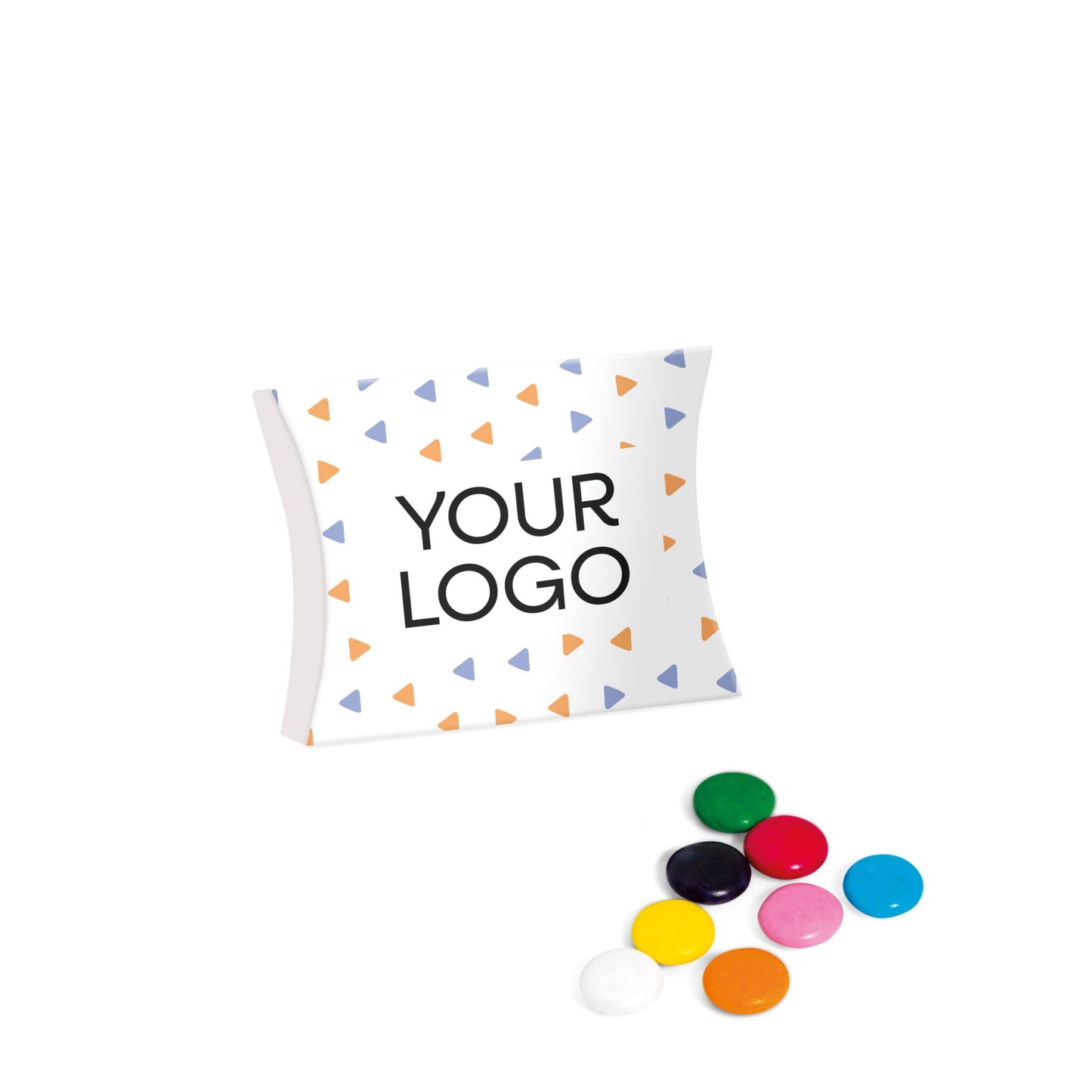 Eco Large Pouch - Beanies Milk Chocolate Black and White London