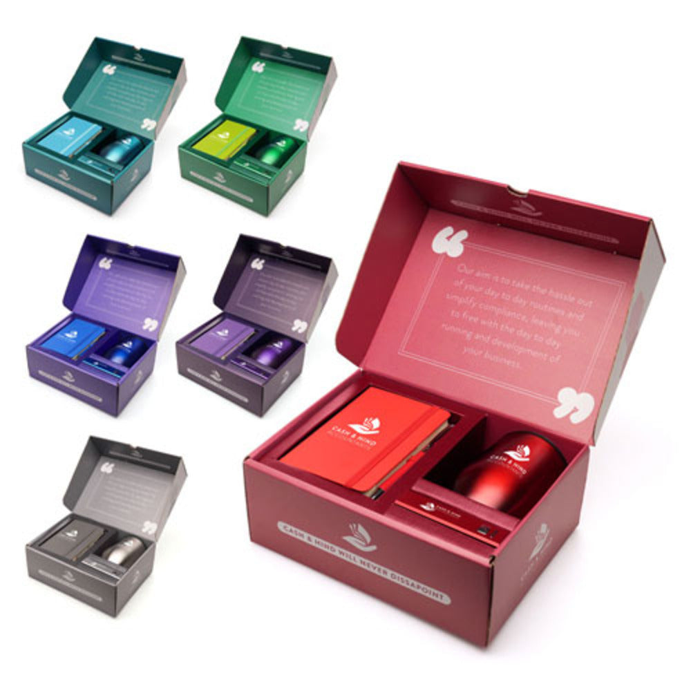 On Boarding Gift Set Merch Boxes Black and White London