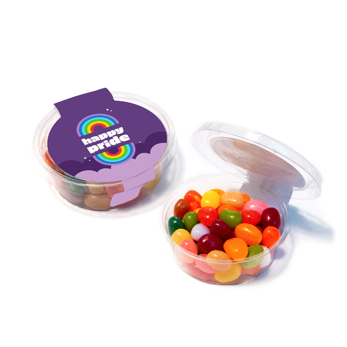Pride Eco Midi Pot Jelly Bean Factory® Sweets & Confectionery Black and White London