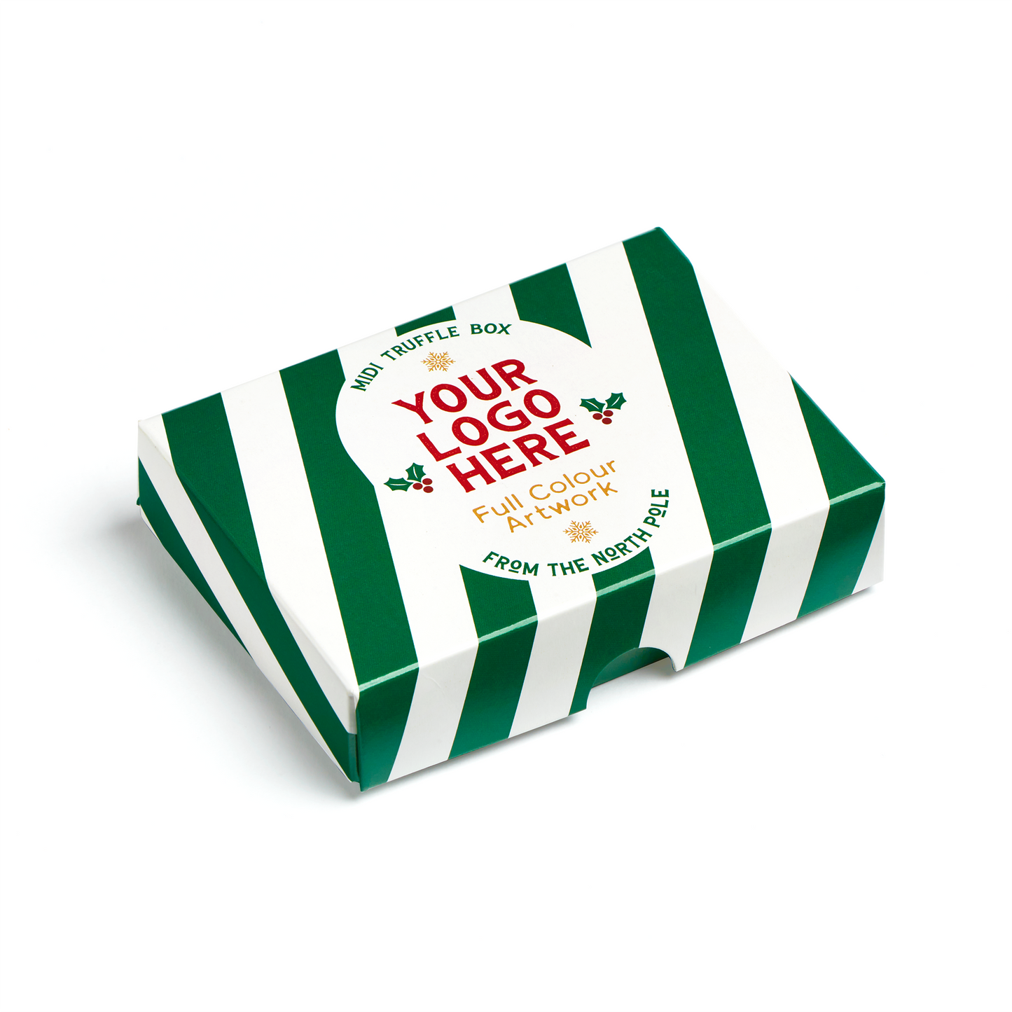 Winter Collection - Midi Truffle Box - Chocolate Truffles Black and White London