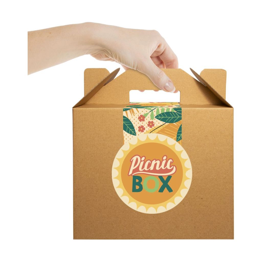 Carry Box with Picnic Edition Black and White London