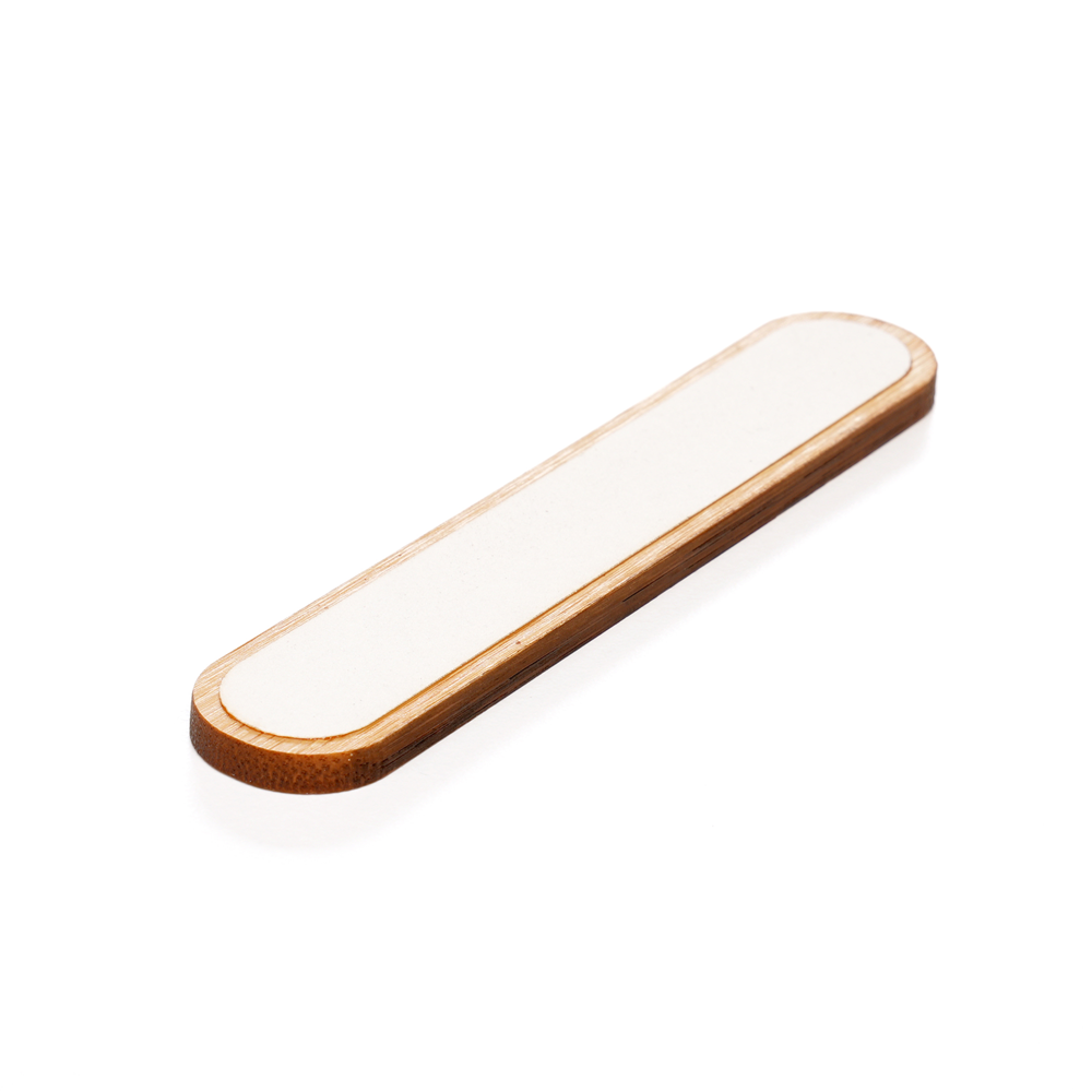 Bamboo Nail File Cosmetics & Accessories Black and White London