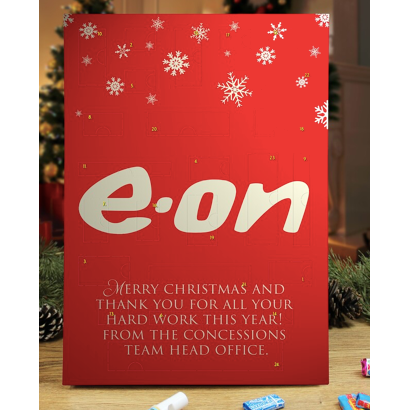 Advent Calendar with Retro Sweets Black and White London