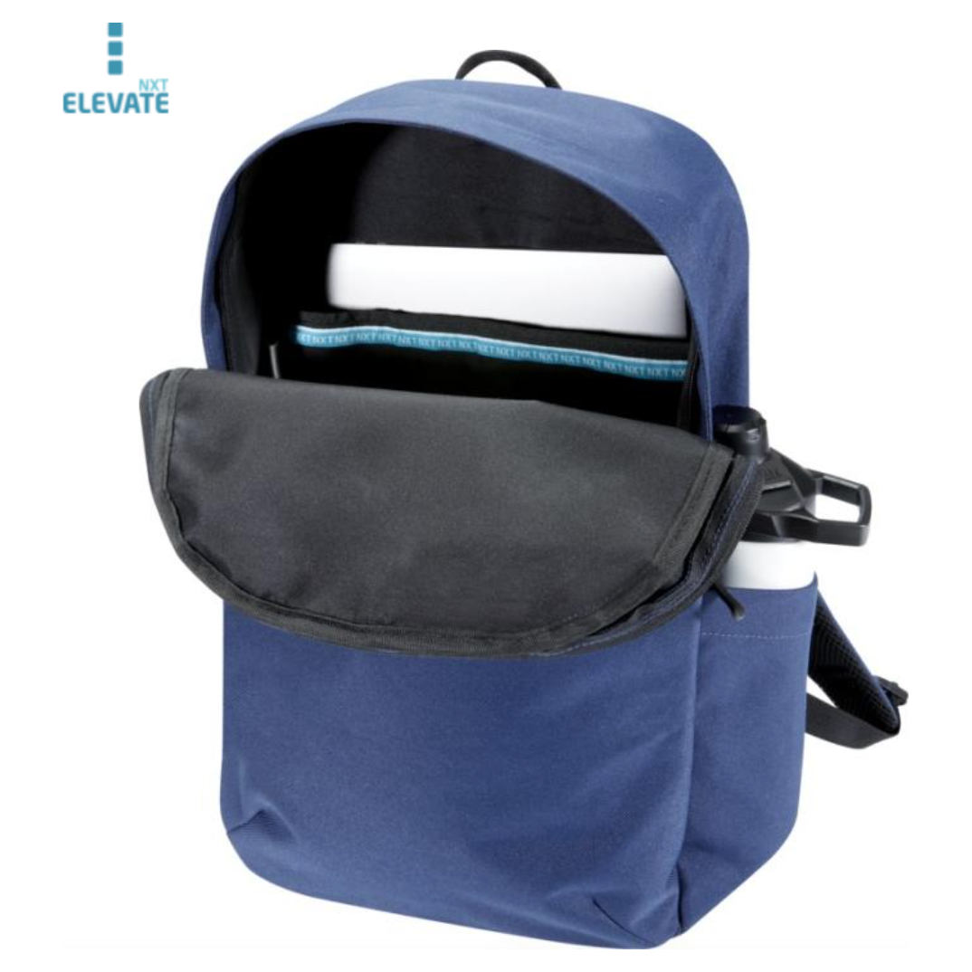 REPREVE® Ocean™ Commuter 15" GRS RPET laptop backpack 19L Backpacks & Rucksacks Black and White London