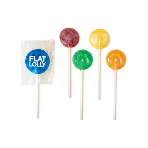 Flat Lollipop Black and White London
