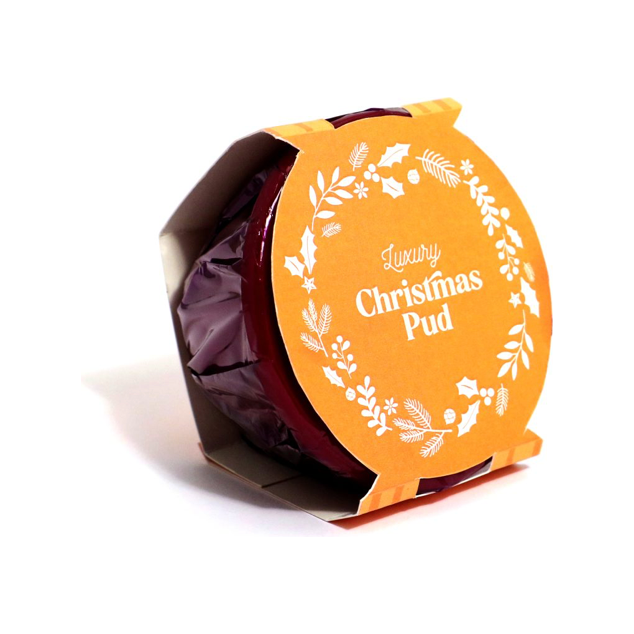 Christmas Pudding Black and White London