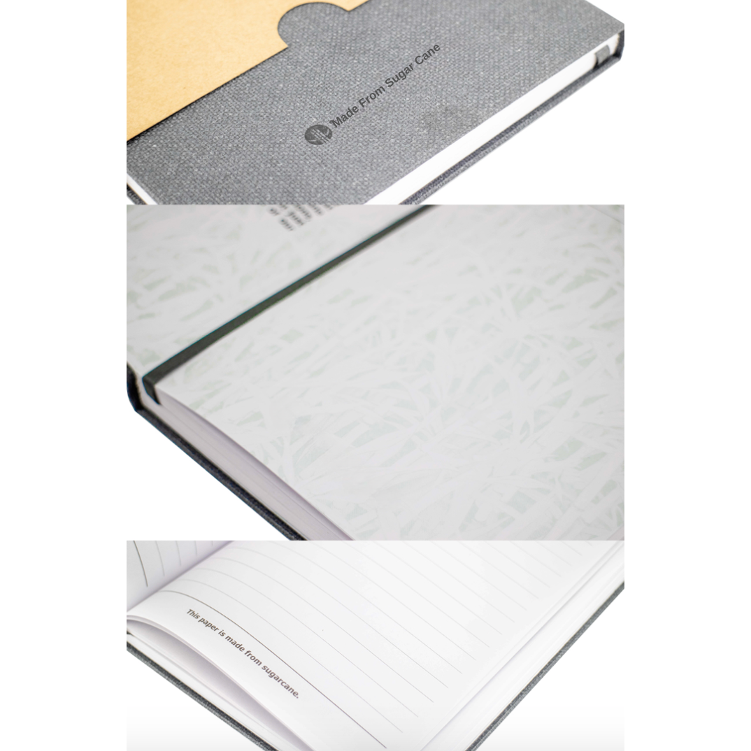 Sugar Cane A5 Notebook Notebooks Black and White London