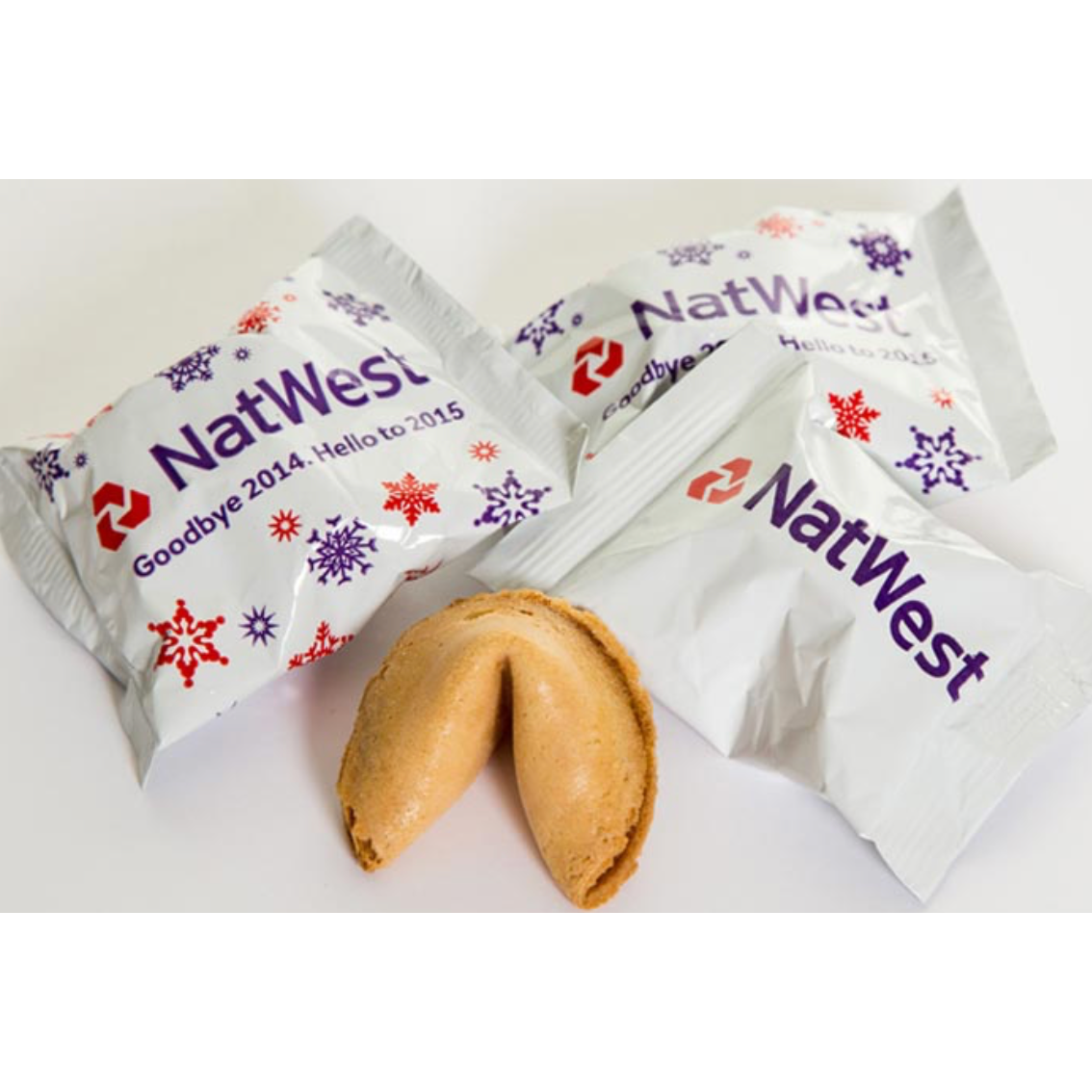 Personalised Fortune Cookies Black and White London