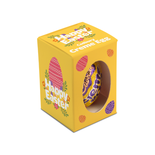 Eco Mini Egg Box -  Creme Egg  Black and White London