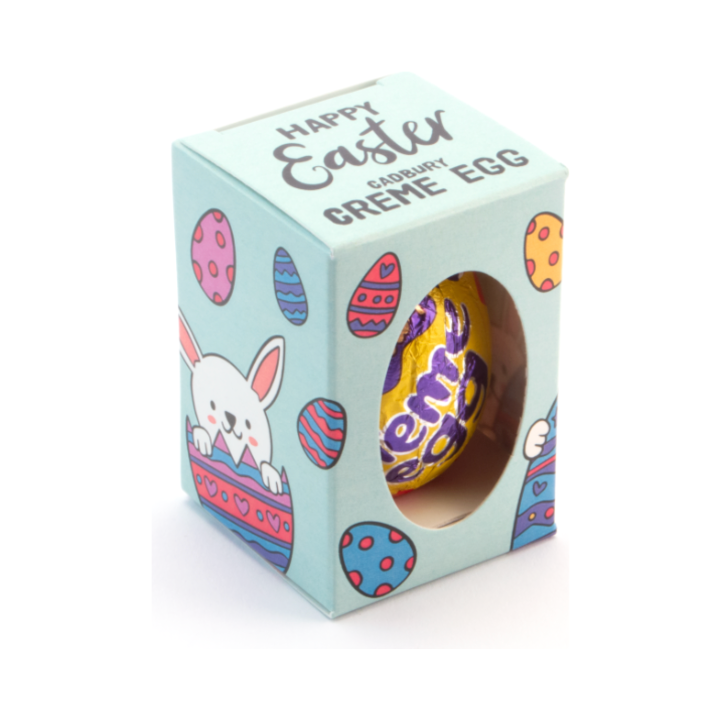 Eco Mini Egg Box - Creme Egg Black and White London