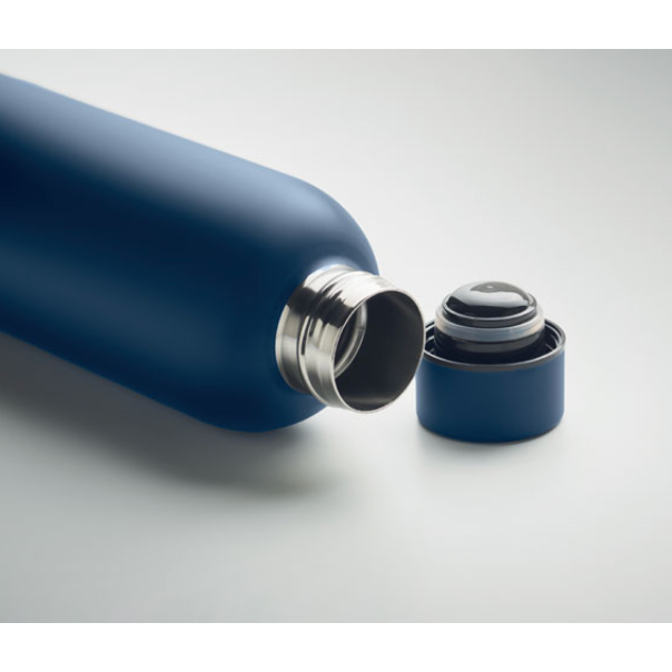 Athena Recycled Metal Vacuum Bottle Travel Mugs & Bottles Black and White London