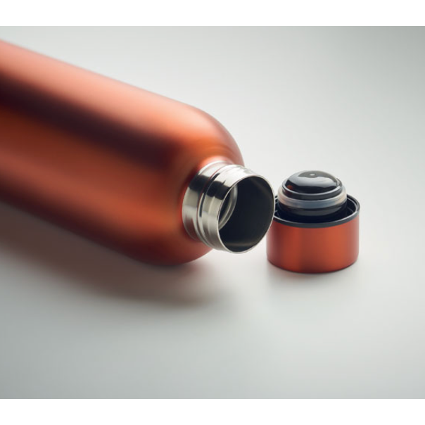 Athena Recycled Metal Vacuum Bottle Travel Mugs & Bottles Black and White London