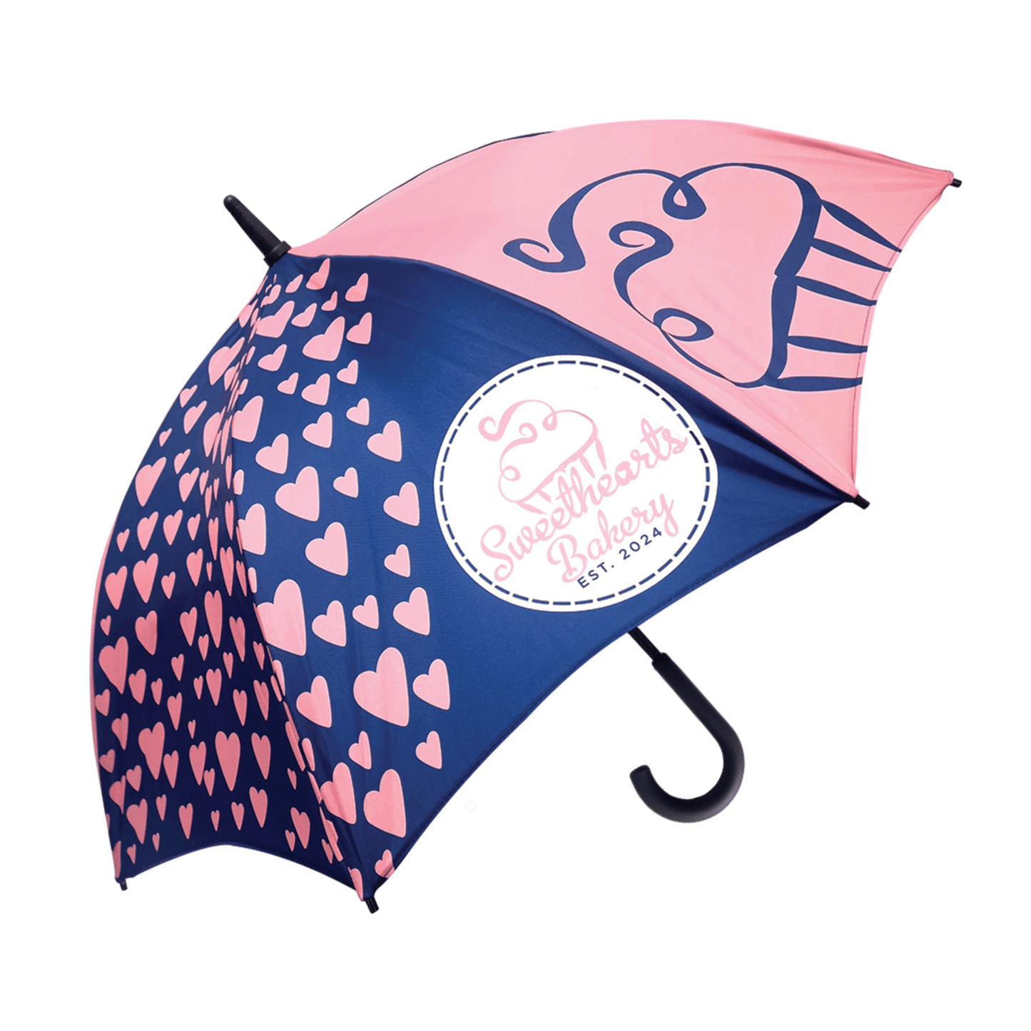 Executive Walker Eco Umbrella Eco Umbrellas Black and White London®