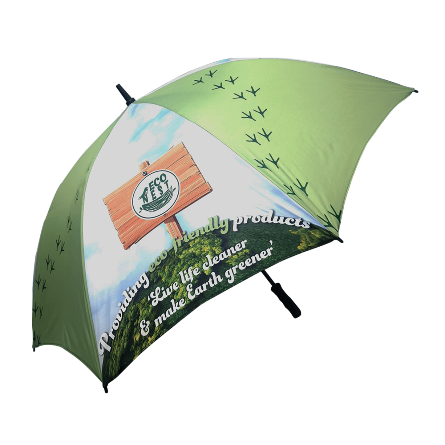 Spectrum Sport Eco Umbrella Eco Umbrellas Black and White London®