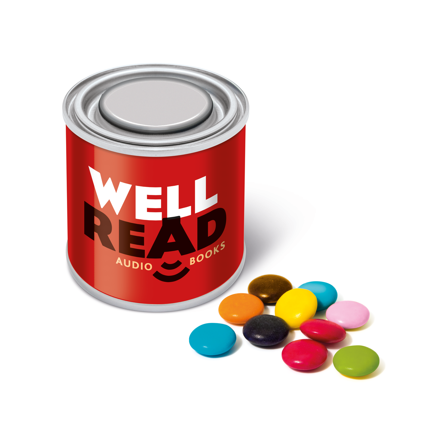 Small Paint Tin - Beanies Sweet Paint Tins Black and White London