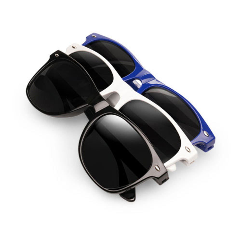 Sunny Recycled Sunglasses Black and White London