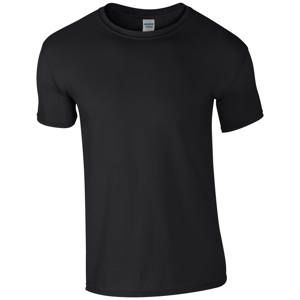 Gildan® Softstyle™ Adult Ringspun T-shirt Black and White London