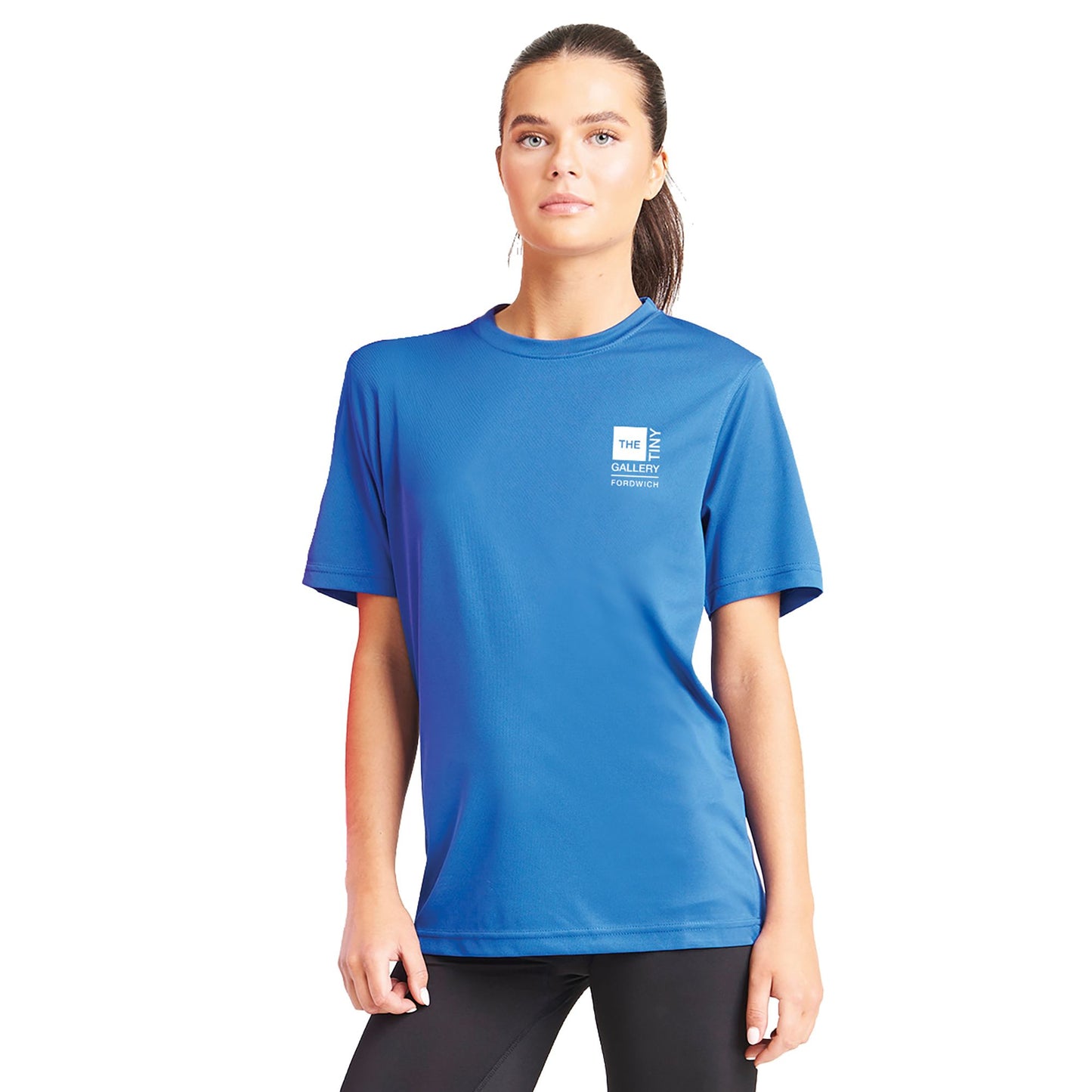 Just Cool T Polyester T-Shirt (Womens) Black and White London