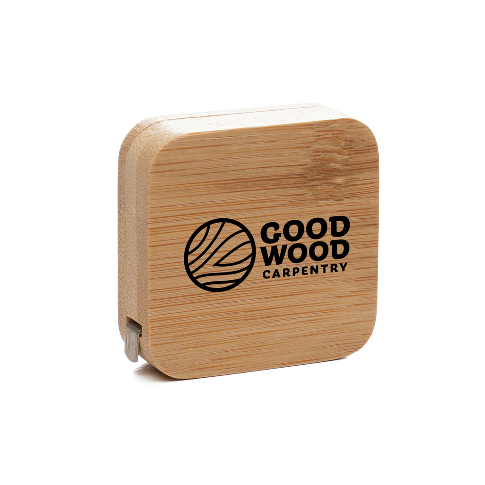Bamboo Measuring Tape Tools Black and White London