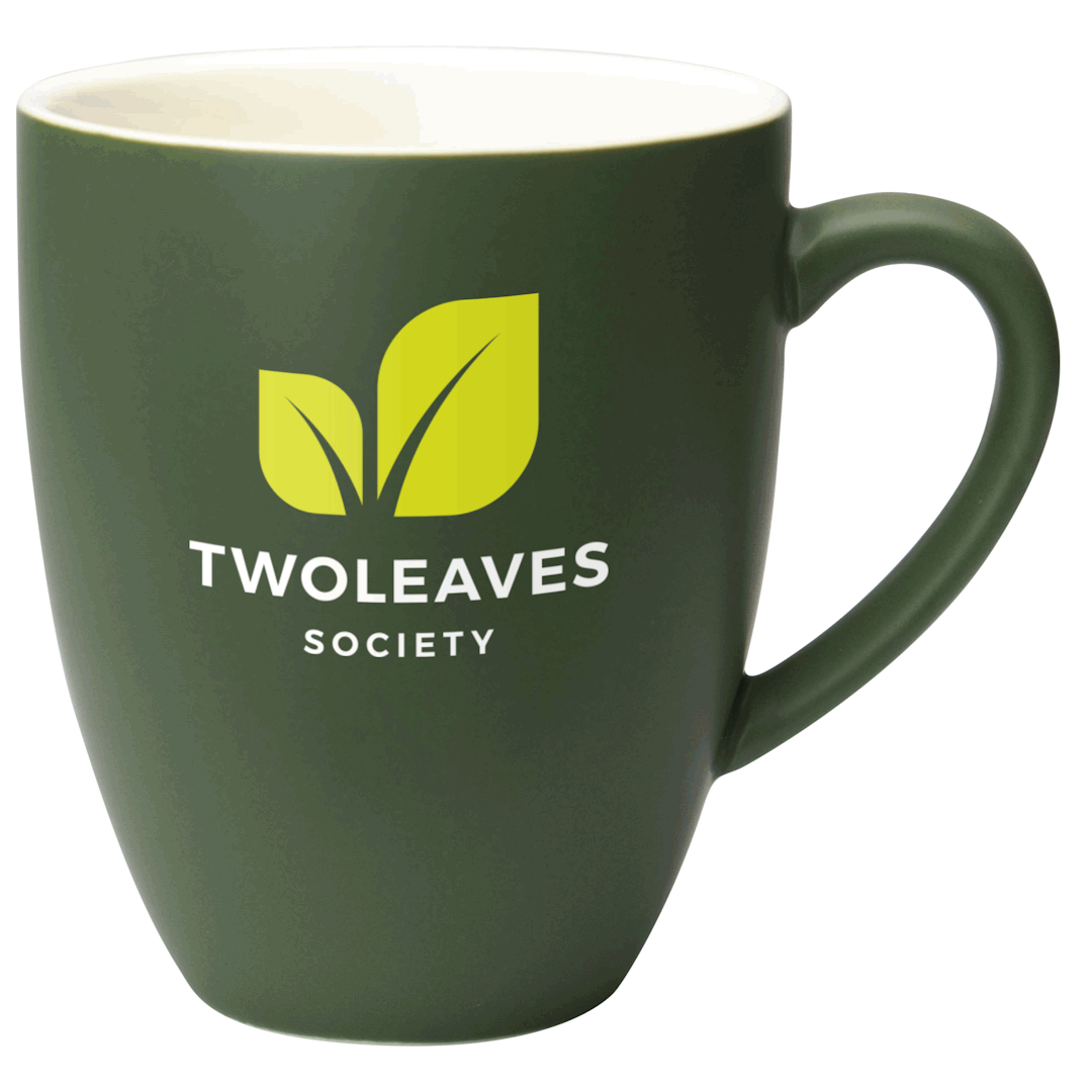 Vande Green Green Ceramic Mugs Black and White London