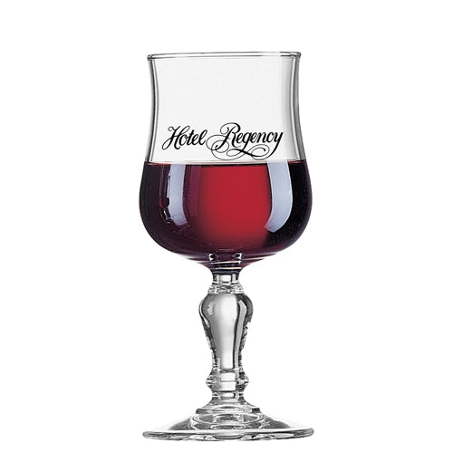 Normandie Stem Glass (230ml/8oz) Wine Glasses Black and White London