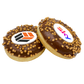 Printed Iced Logo Caramel Doughnut    