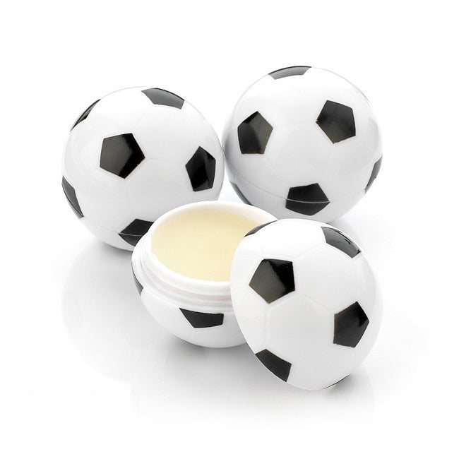 Football Ball Shaped Lip Balm Health & Beauty Black and White London