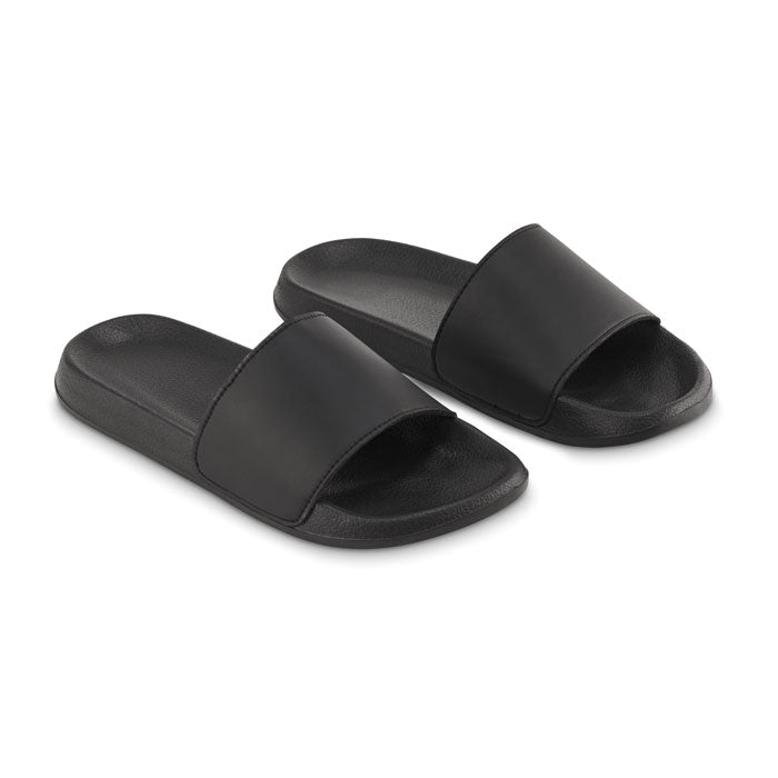 Beach Sliders Black and White London
