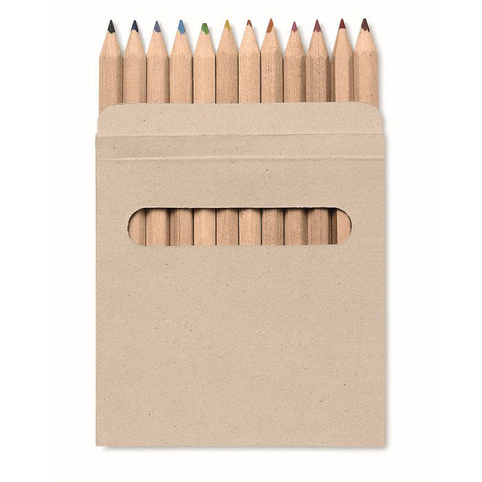 Promotional Set of 12 Colouring Pencils Black and White London