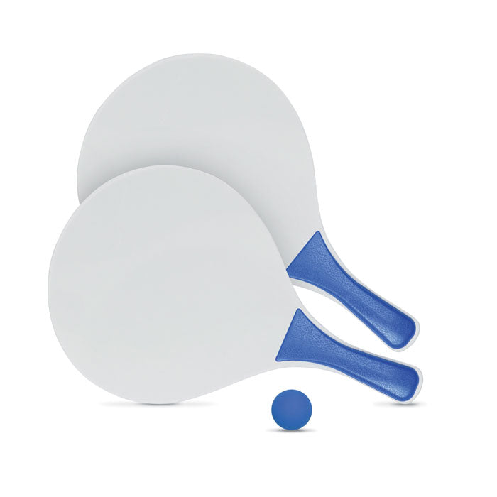 Beach. Tennis Set in Blue/White Black and White London