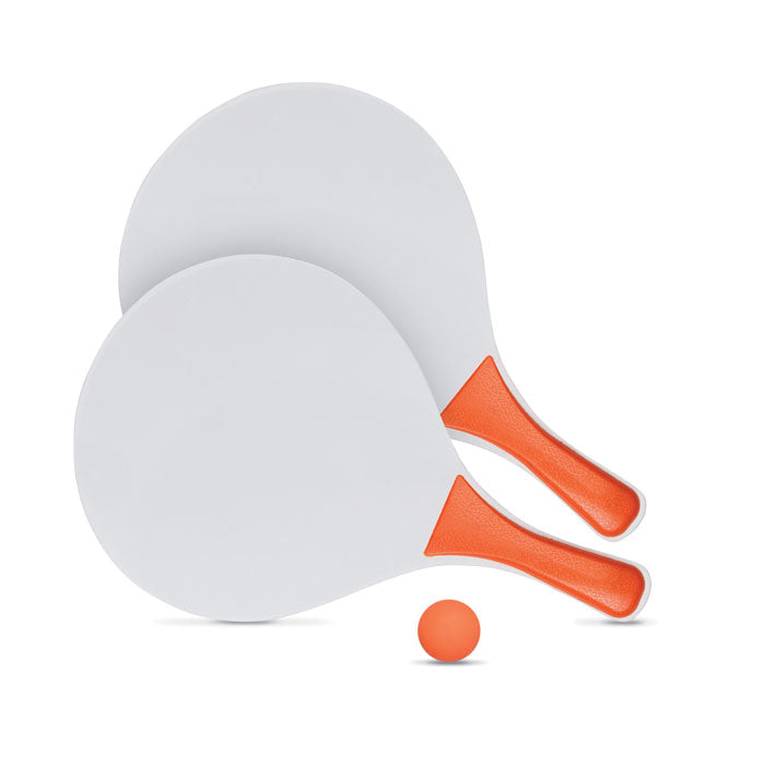 Beach Tennis Set in Orange/White Black and White London