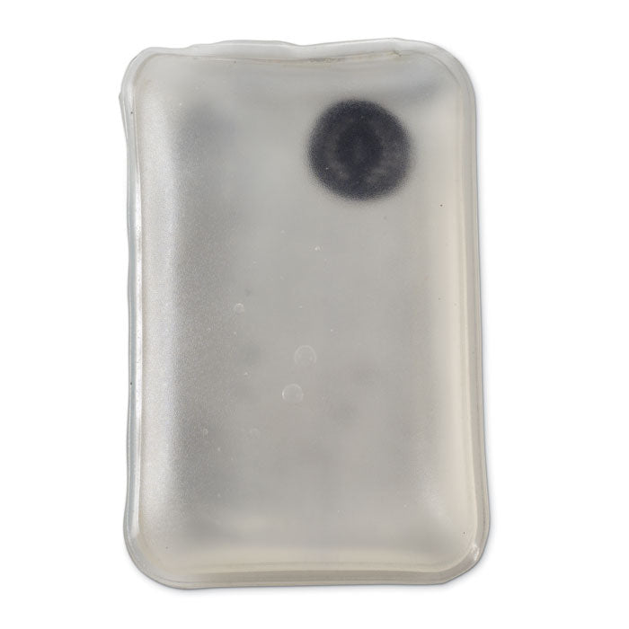 Branded Pocket Warmer in Transparent Black and White London