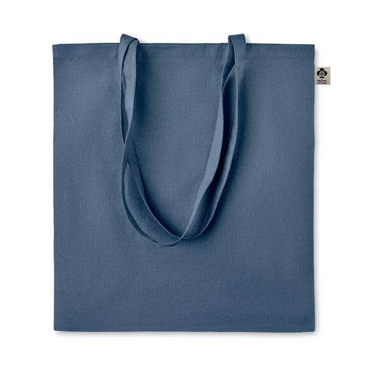 5oz Coloured Organic Cotton Tote Bag (Various Colours) Fairtrade & Organic Cotton Tote Bags Black and White London