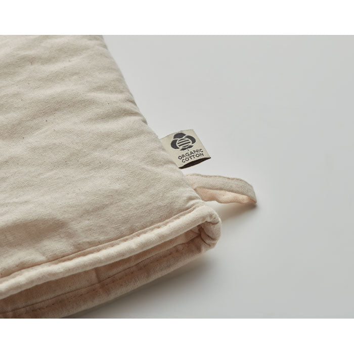 Organic Cotton Oven Glove / Mitt Black and White London